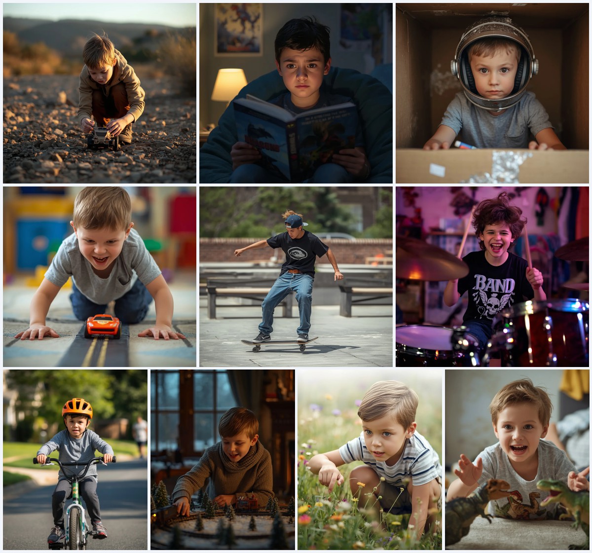 Best 10 Stylish Boy’s AI Prompts for Retro-Inspired Fashion Shots