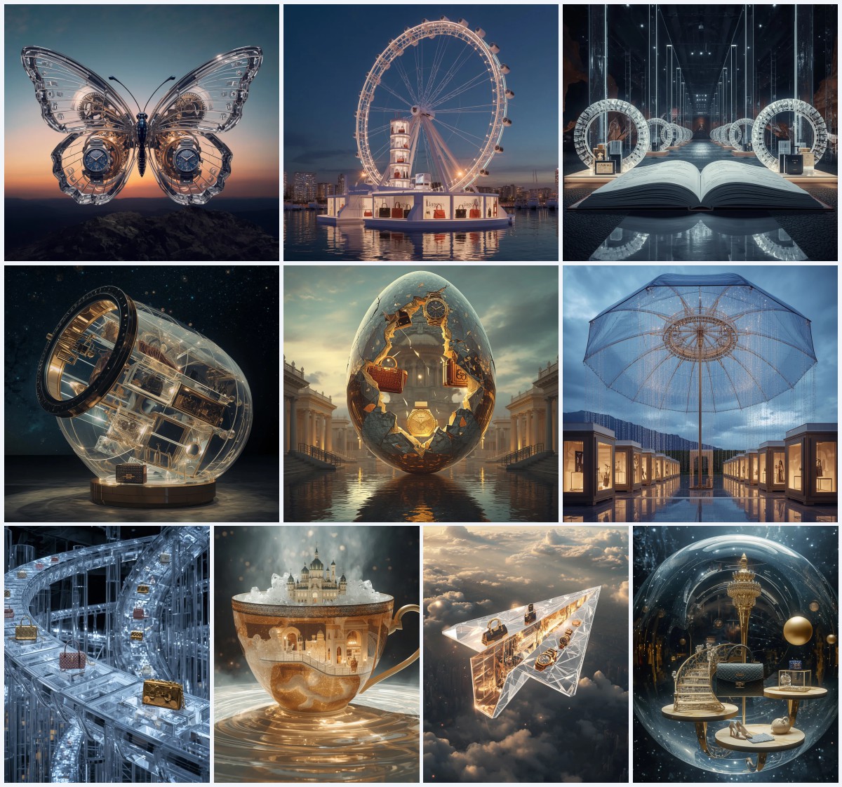 New 10 AI Prompts for Cinematic Landscapes with Dramatic Lighting